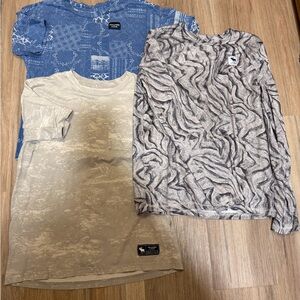 Abercrombie Kids Bundle 3 Shirts Youth 13/14
Long Sleeve + Tees Excellent